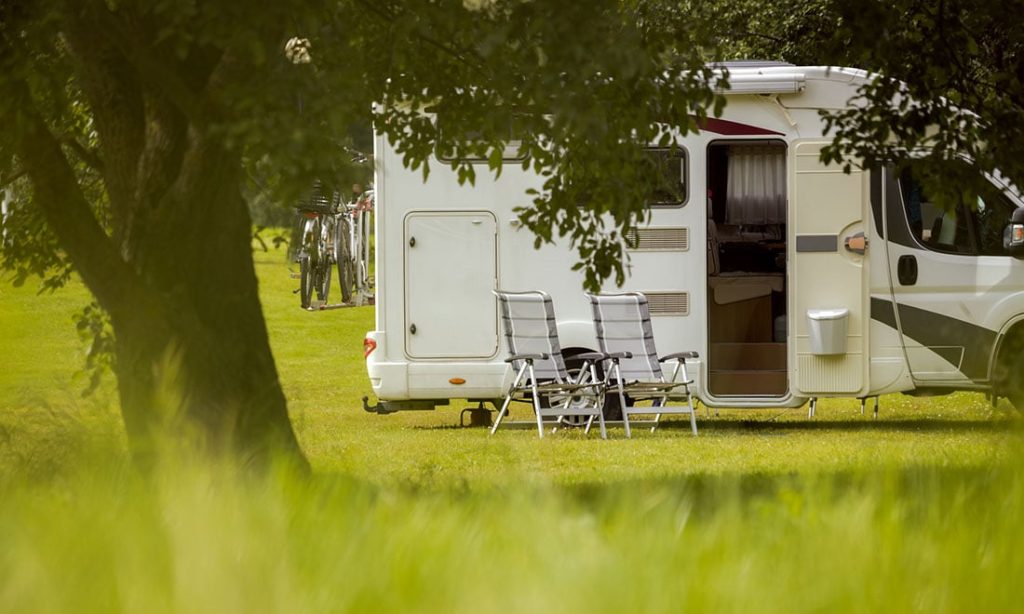 Ställplats för husvagn eller husbil